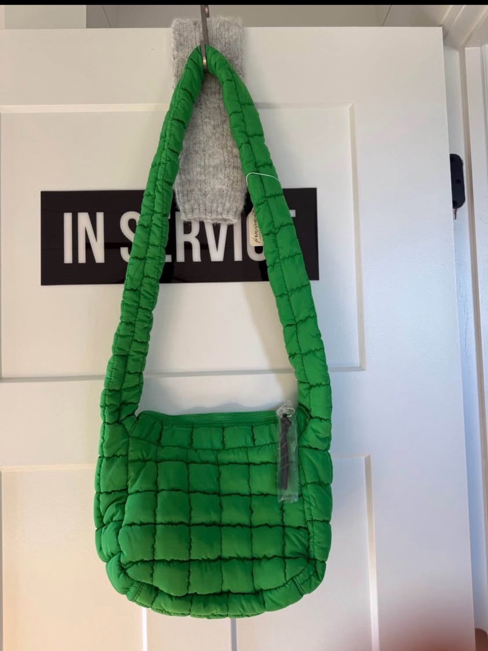 NWT Free People Quilted Baby Carryall Sling Bag - Picture 2 of 4
